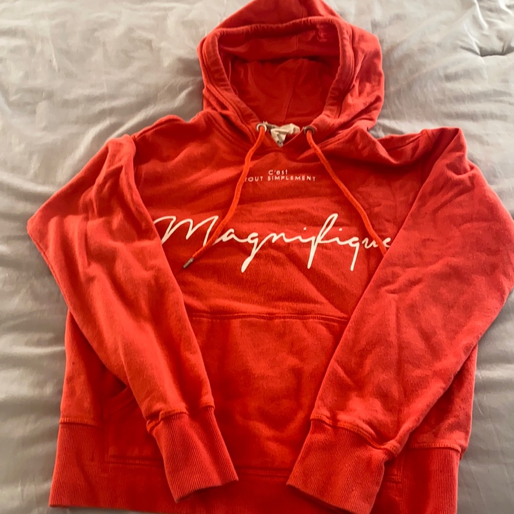 RED HOODIE H&M